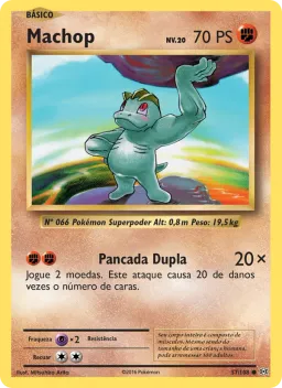Machop 57 Evoluções