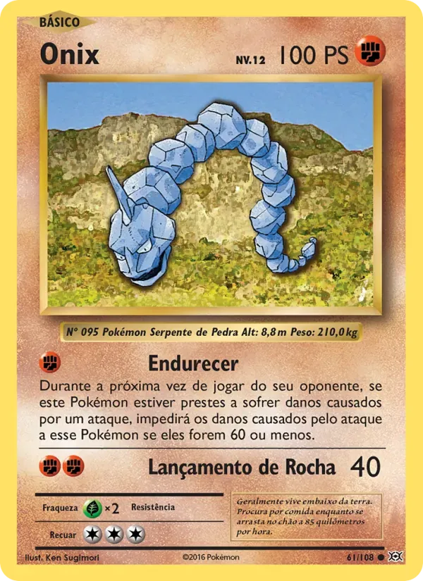 Onix 61/108 Evoluções