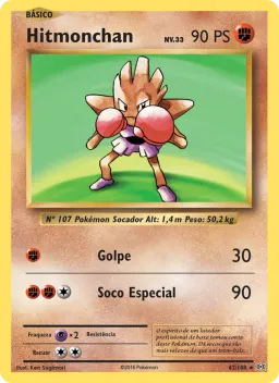 Hitmonchan 62 Evoluções