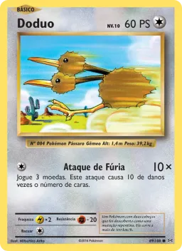 Doduo 69 Evoluções