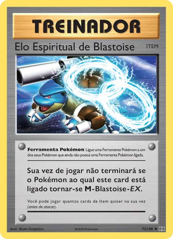 Elo Espiritual de Blastoise 73/108 Evoluções