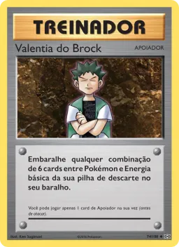 Valentia do Brock 74 Evoluções