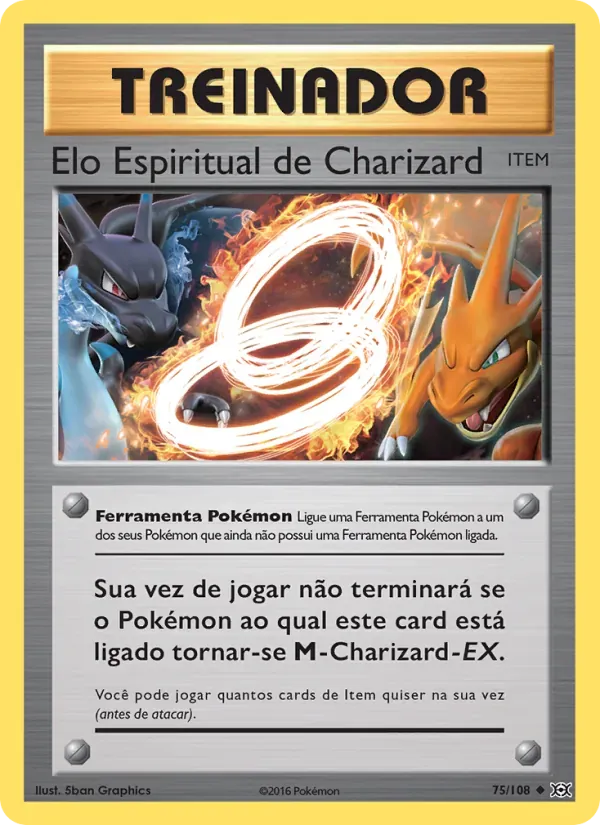 Elo Espiritual de Charizard 75/108 Evoluções