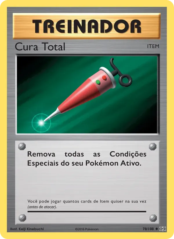 Cura Total 78/108 Evoluções