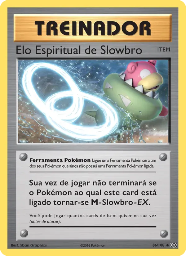 Elo Espiritual de Slowbro 86/108 Evoluções