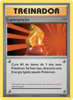 Superpoção 87 Evoluções