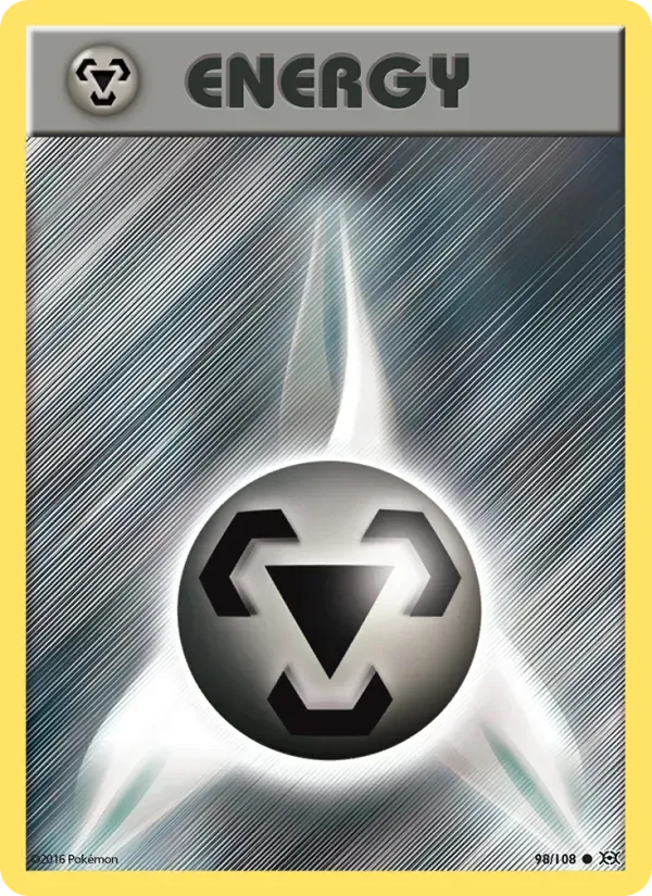 Energia de Metal 98/108 Evoluções