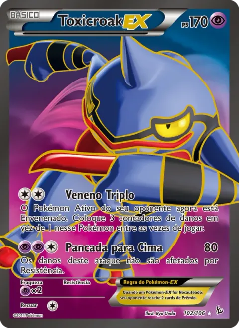 Toxicroak EX 102/106
