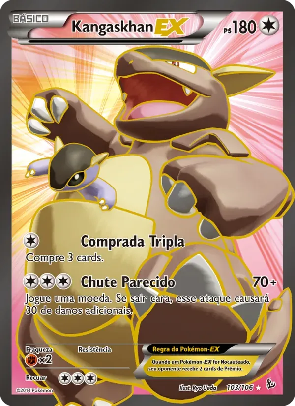 Kangaskhan EX 103/106 Flash de Fogo