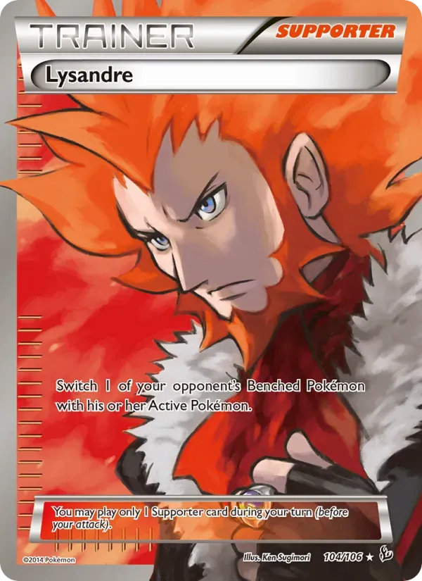 Lysandre 104/106 Flash de Fogo