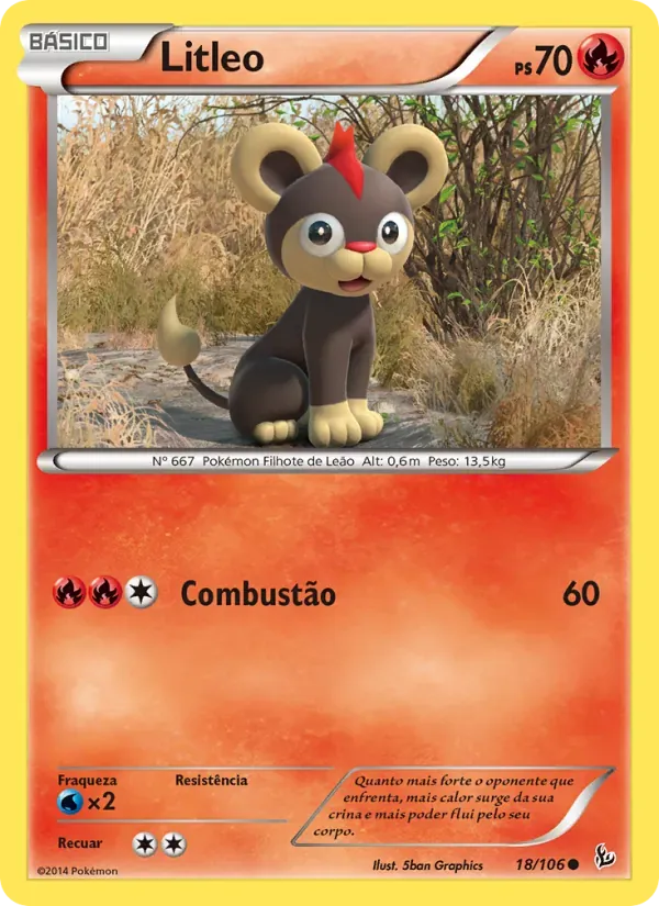 Litleo 18/106 Flash de Fogo
