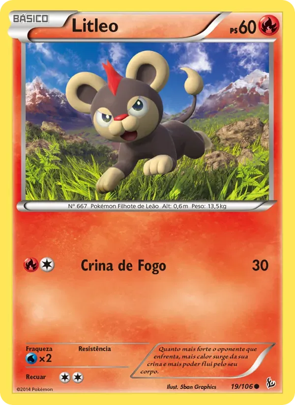 Litleo 19/106 Flash de Fogo