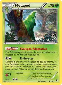 Metapod 2 Flash de Fogo