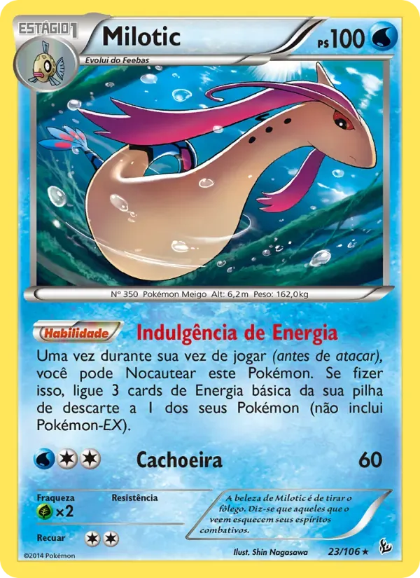 Milotic 23/106 Flash de Fogo