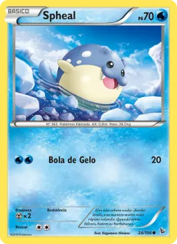 Spheal 24 Flash de Fogo