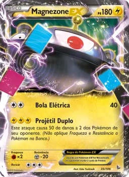 Magnezone EX 35 Flash de Fogo