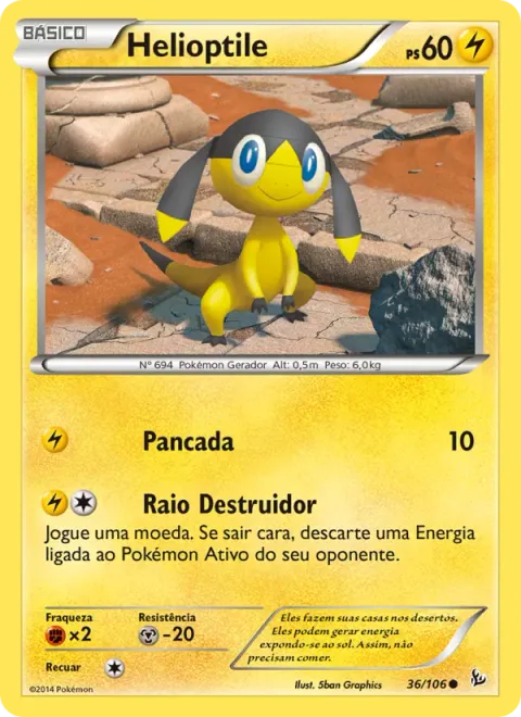Helioptile 36/106