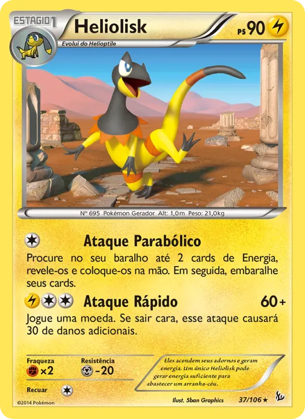 Heliolisk 37/106 Flash de Fogo