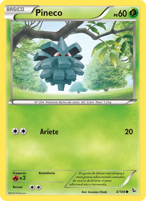 Pineco 4/106 Flash de Fogo