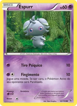 Espurr 42 Flash de Fogo