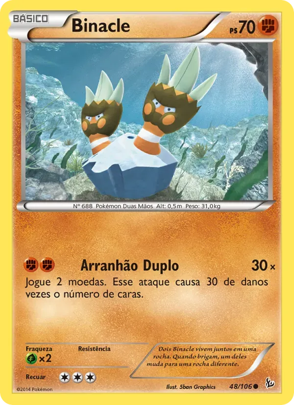 Binacle 48/106 Flash de Fogo