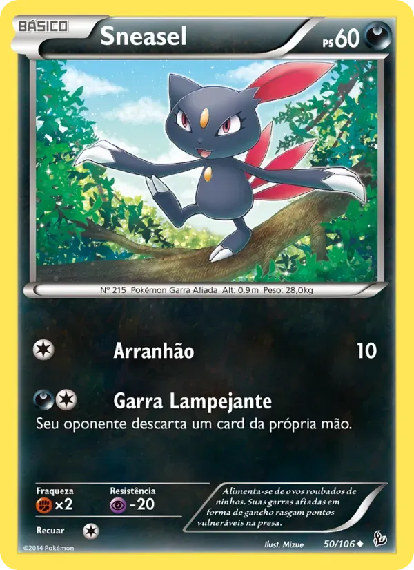 Sneasel 50/106 Flash de Fogo