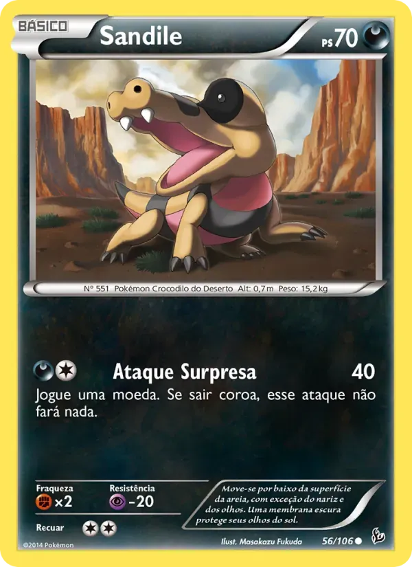 Sandile 56/106 Flash de Fogo