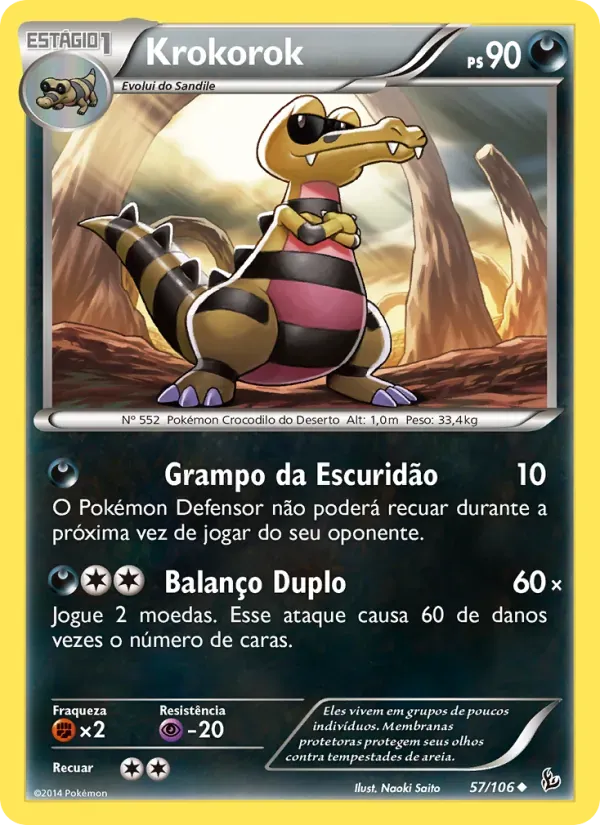 Krokorok 57/106 Flash de Fogo