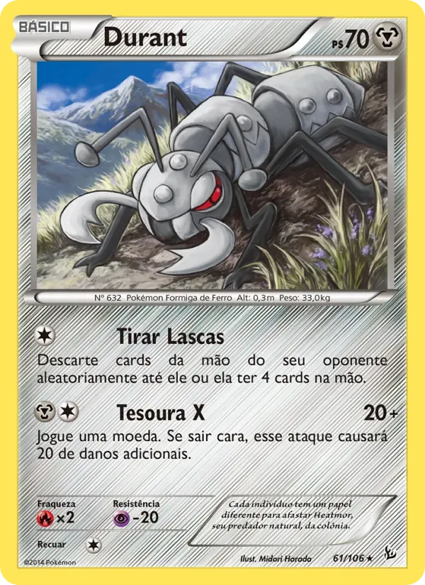 Durant 61/106 Flash de Fogo