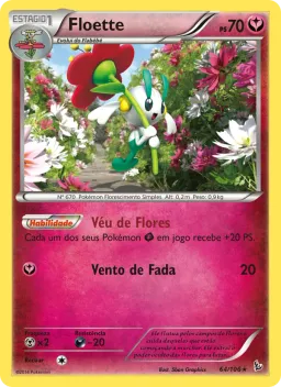 Floette 64 Flash de Fogo