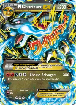 M-Charizard EX 69 Flash de Fogo