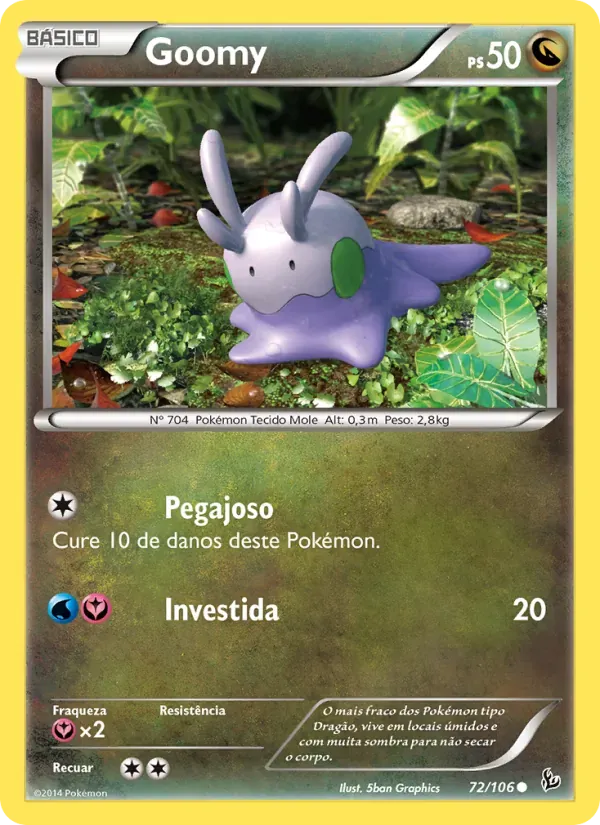 Goomy 72/106 Flash de Fogo