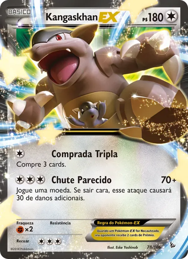 Kangaskhan EX 78/106 Flash de Fogo