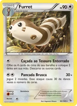 Furret 82 Flash de Fogo