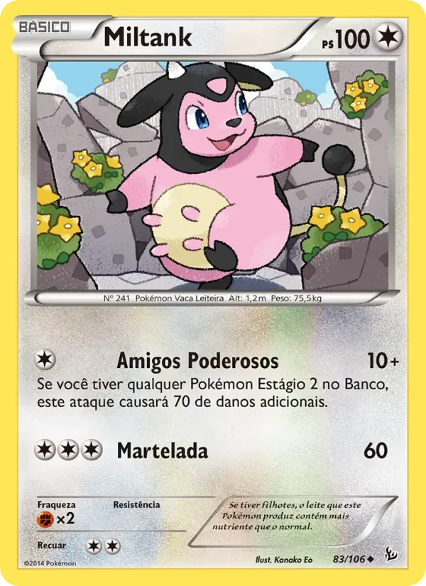 Miltank 83/106 Flash de Fogo