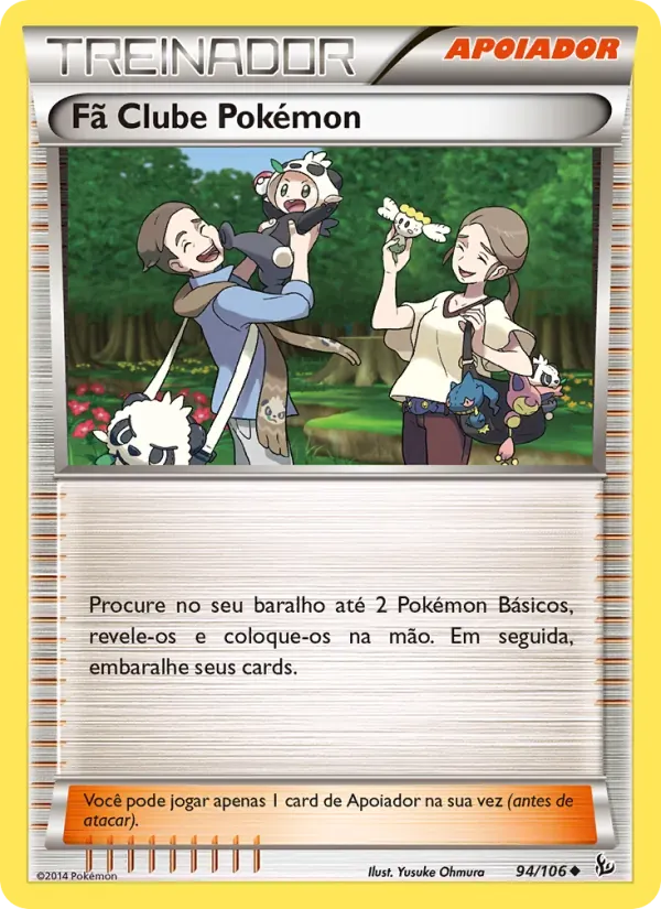 Fã Clube Pokémon 94/106 Flash de Fogo