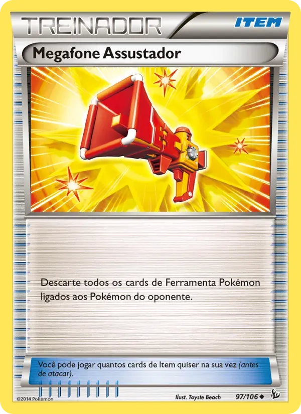 Megafone Assustador 97/106 Flash de Fogo