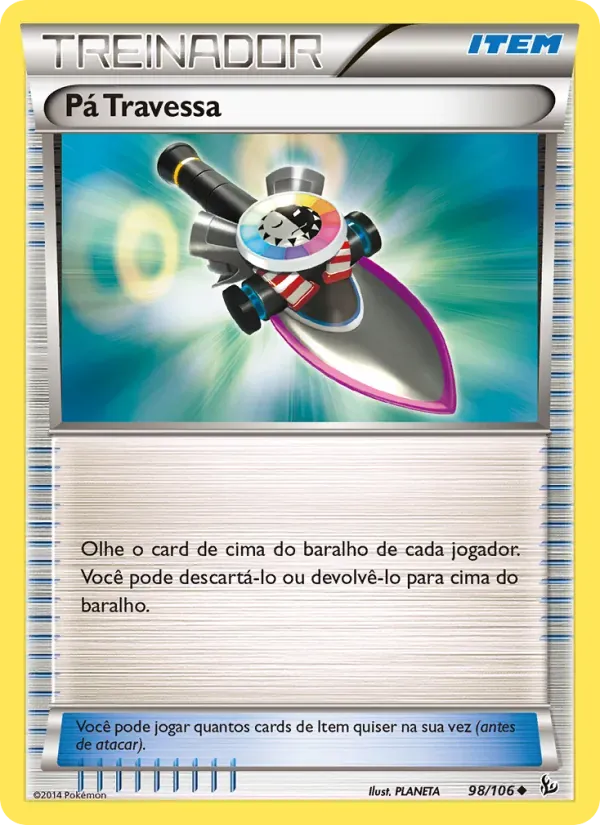 Pá Travessa 98/106 Flash de Fogo