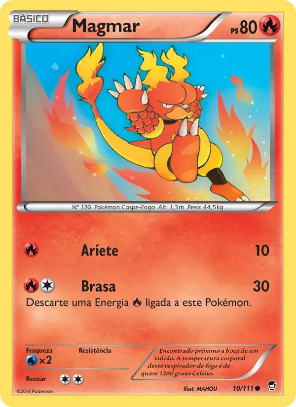 Magmar 10/111 Punhos Furiosos