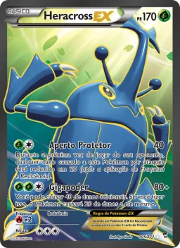 Heracross EX 105 Punhos Furiosos