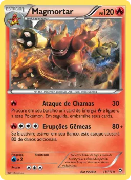 Magmortar 11 Punhos Furiosos