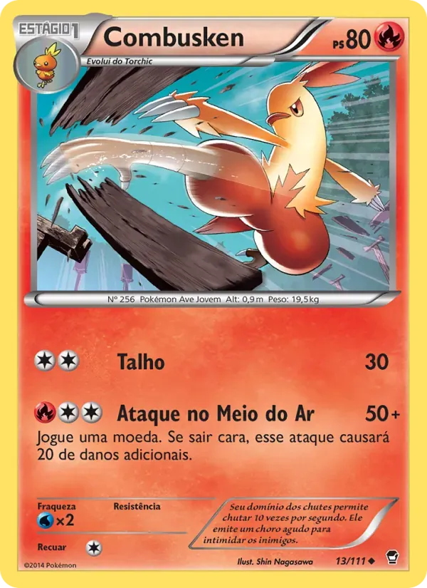Combusken 13/111 Punhos Furiosos