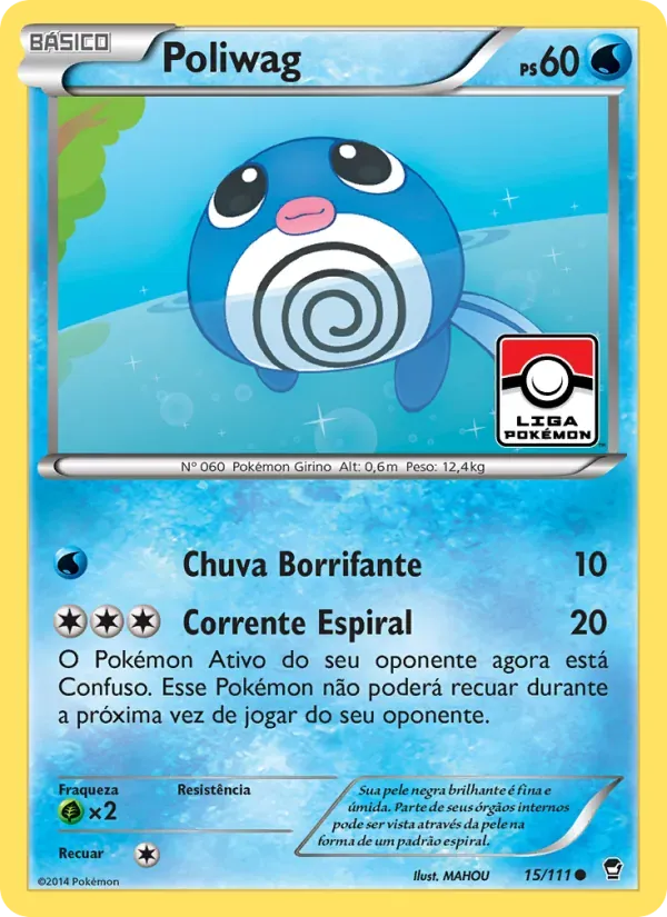 Poliwag 15/111 Punhos Furiosos