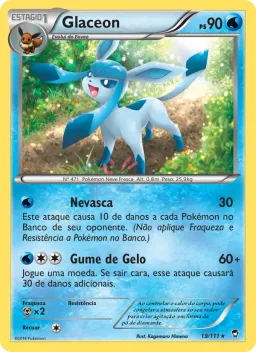 Glaceon 19 Punhos Furiosos