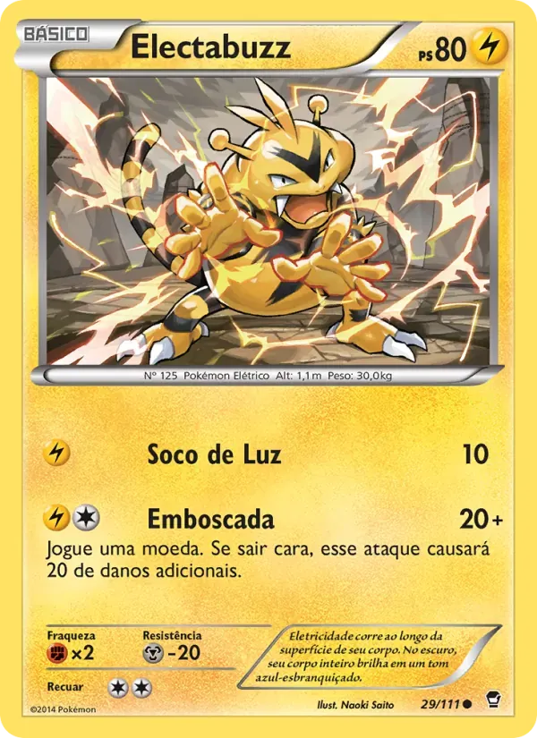 Electabuzz 29/111 Punhos Furiosos
