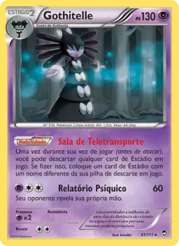 Gothitelle 41 Punhos Furiosos