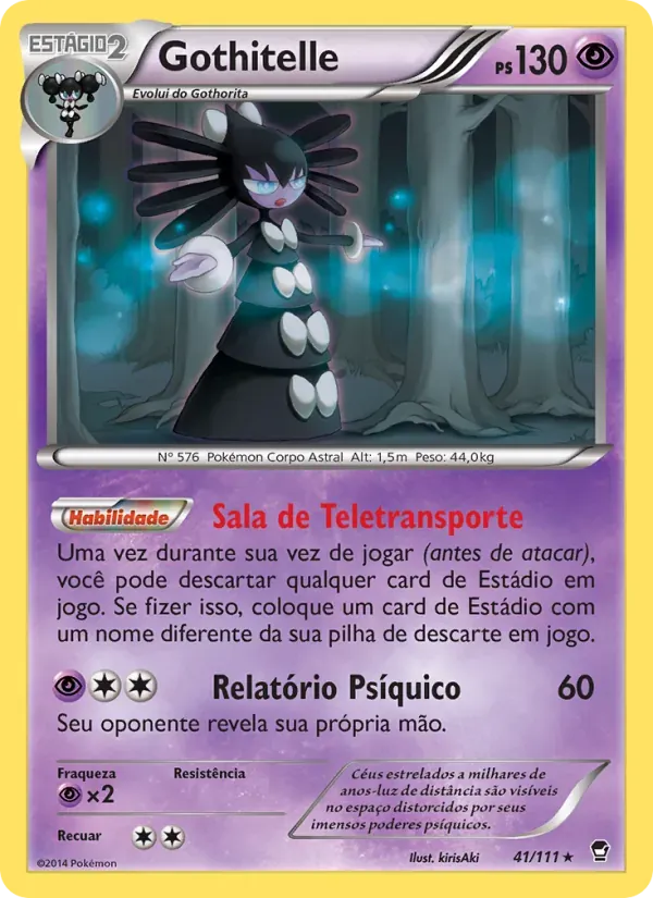 Gothitelle 41/111 Punhos Furiosos