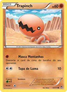 Trapinch 53 Punhos Furiosos