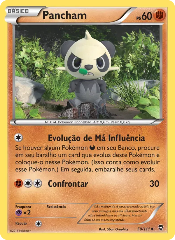 Pancham 59/111 Punhos Furiosos