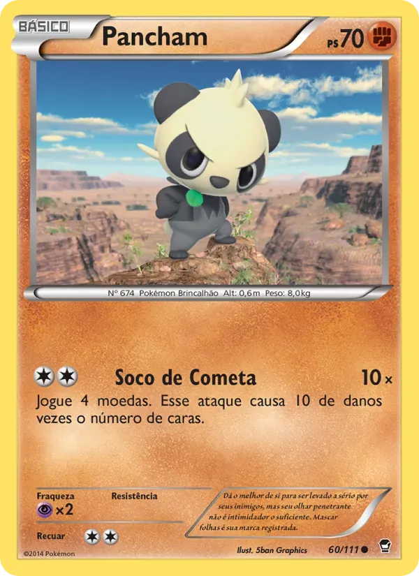 Pancham 60/111 Punhos Furiosos